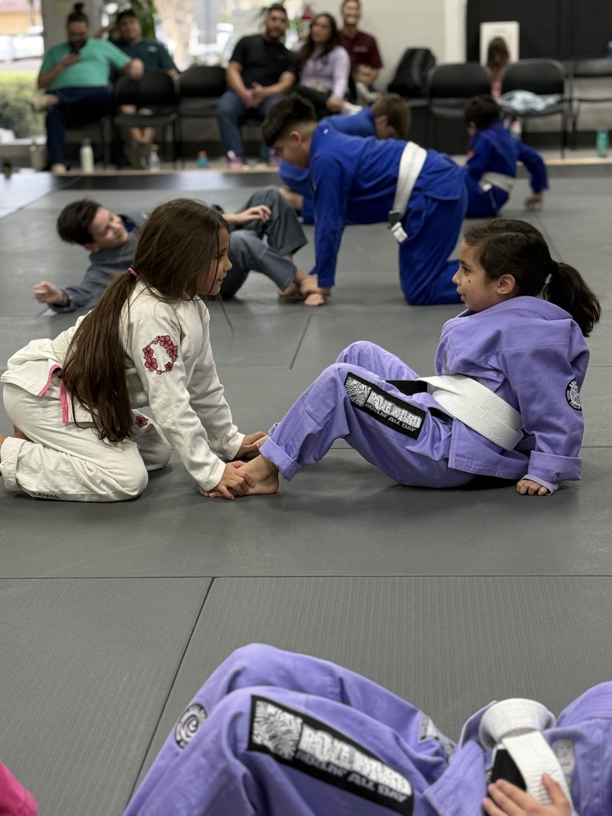 Teammates after a hard session